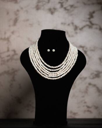 Six-strand Pearl Necklace