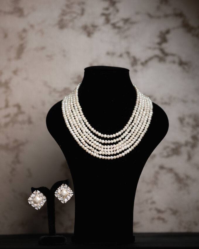 Six-strand Pearl Necklace - Image 2