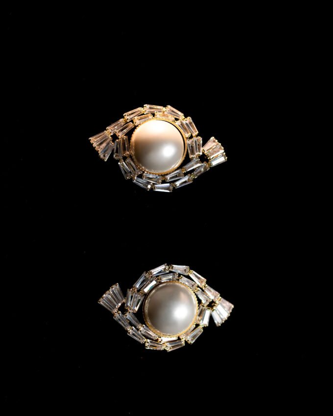 Pearl Swirl Earrings